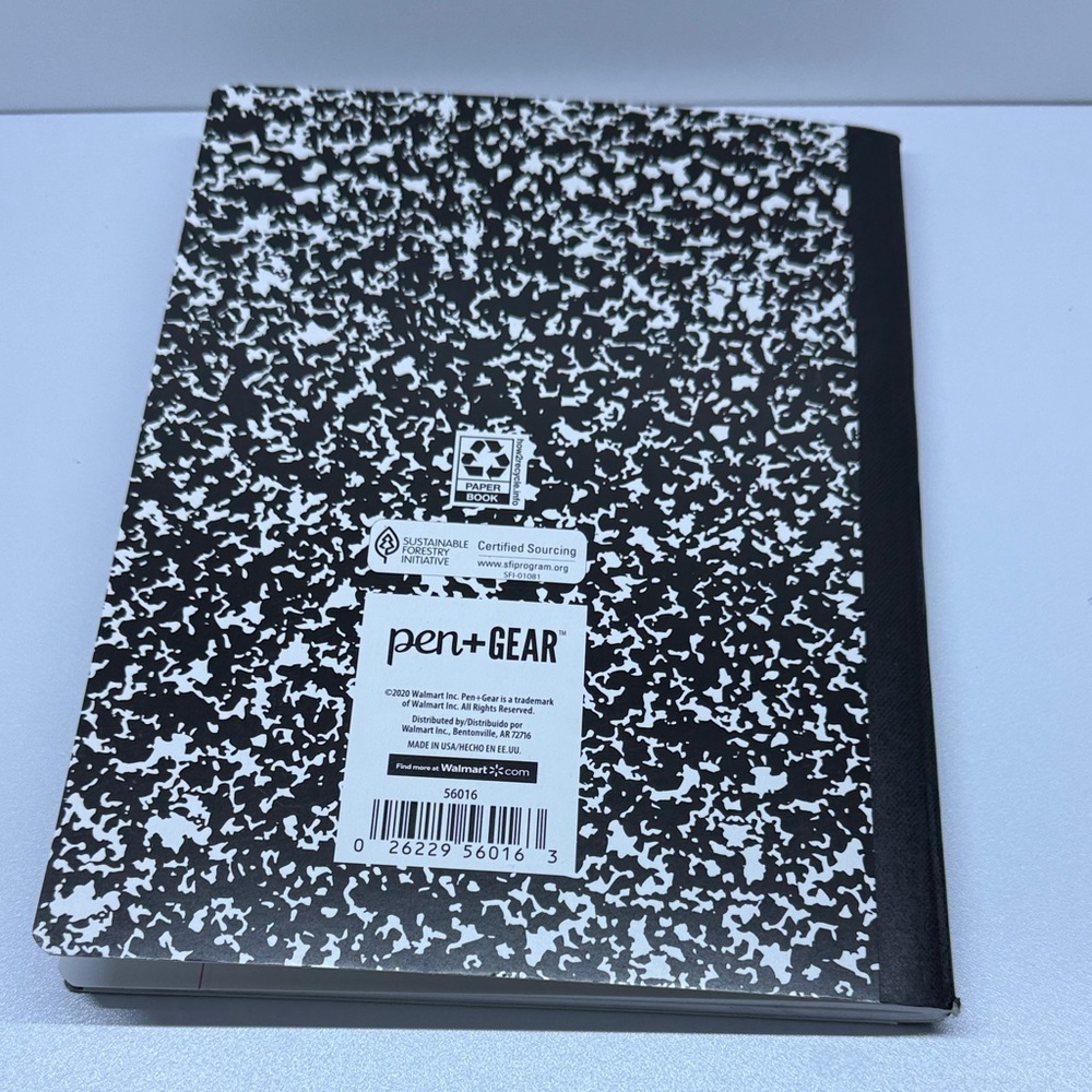 Colorful custom Clown Composition Notebook - Picture 3 of 3